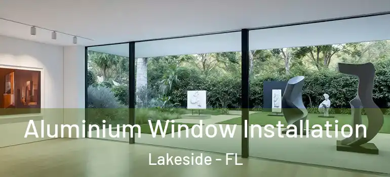  Aluminium Window Installation Lakeside - FL