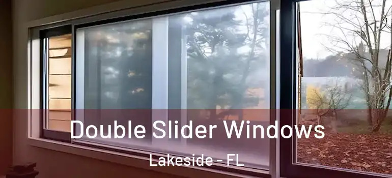  Double Slider Windows Lakeside - FL