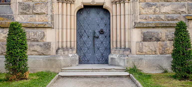 Traditional Double Front Doors in Lakeside, FL