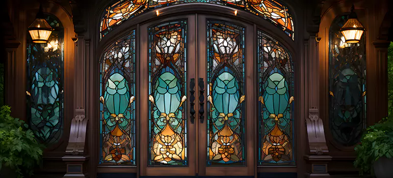 Wrought Iron Storm Door in Lakeside, FL