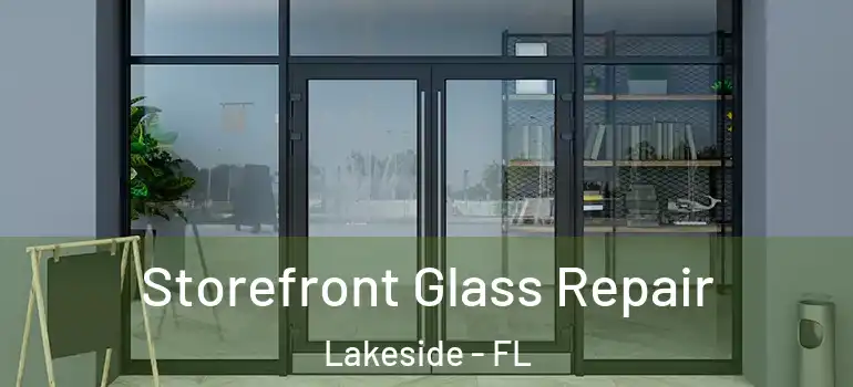  Storefront Glass Repair Lakeside - FL